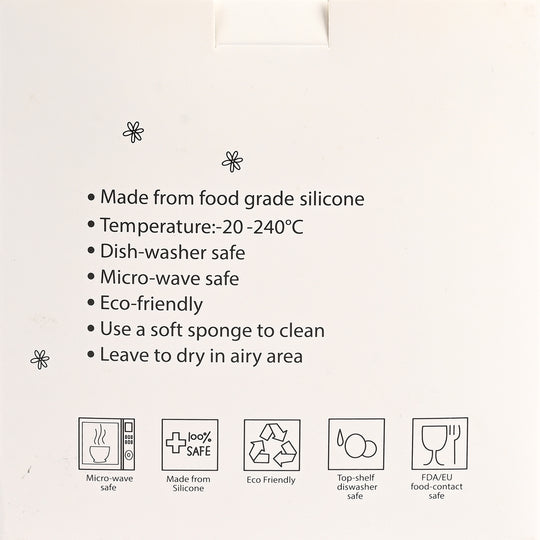 Silicone Feeding Bowl with  Spoon