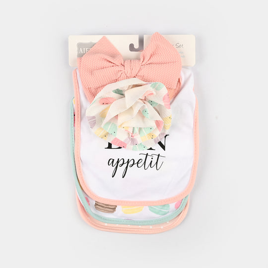 Baby Bib & Headband Set