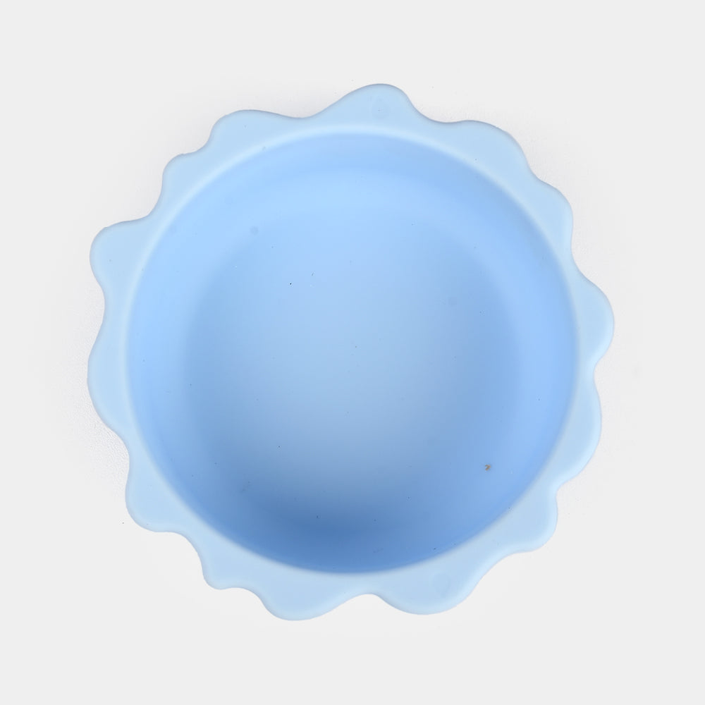 Silicone Feeding Bowl with  Spoon