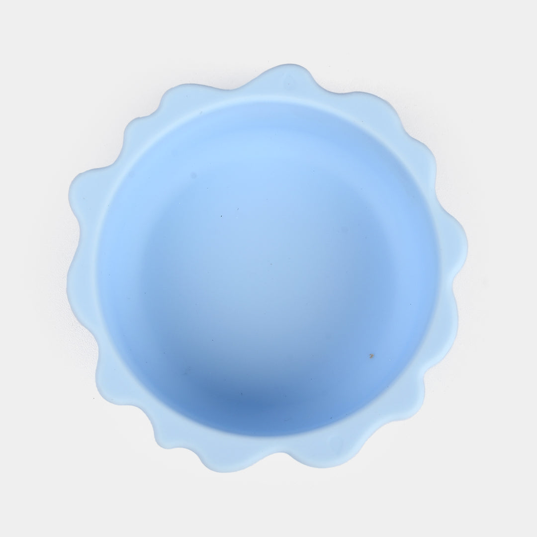 Silicone Feeding Bowl with  Spoon