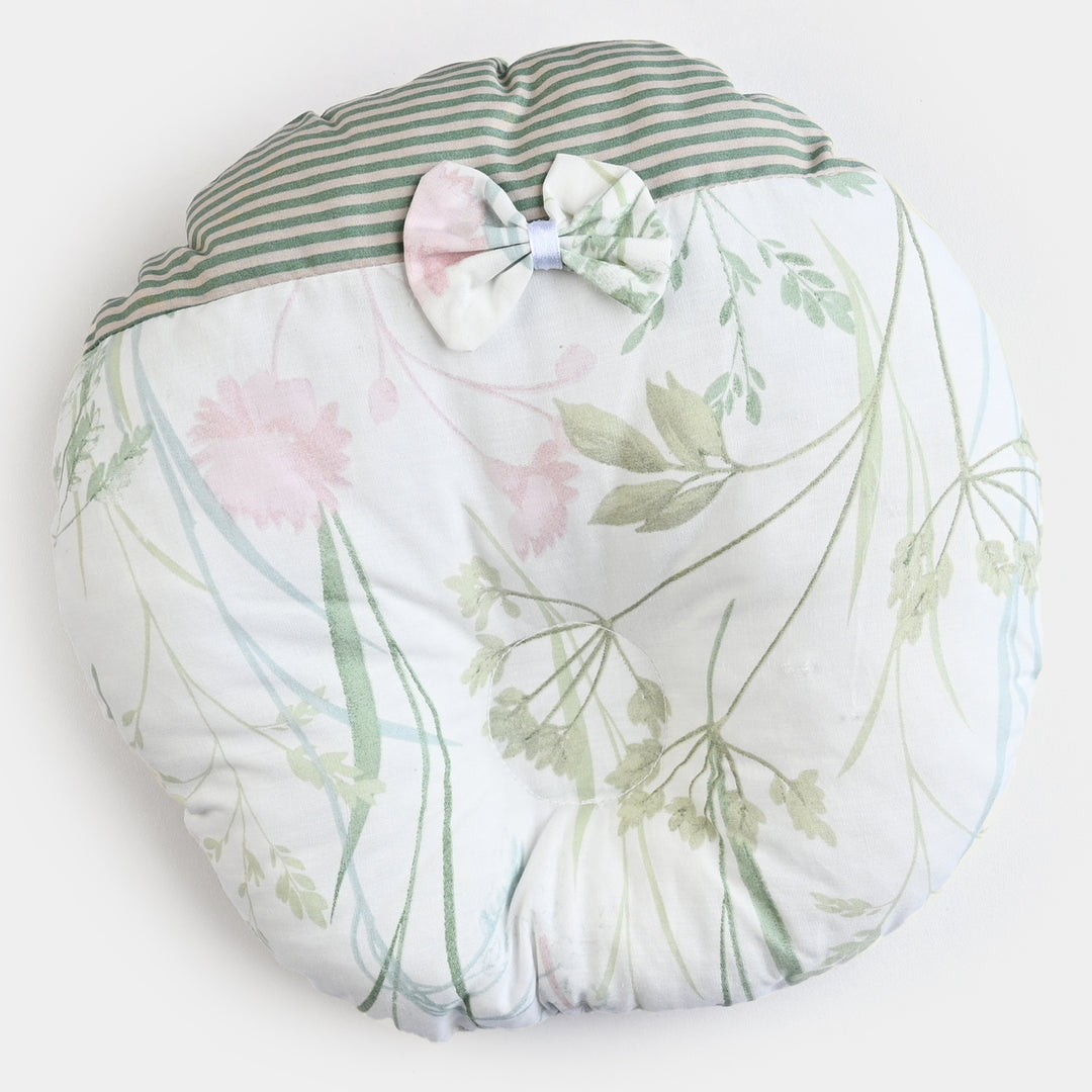 Baby Bow Round Head Pillow