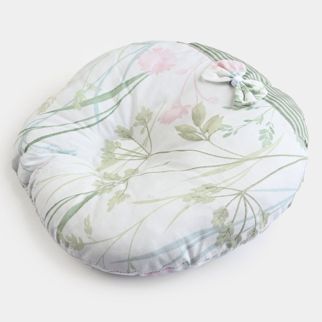 Baby Bow Round Head Pillow