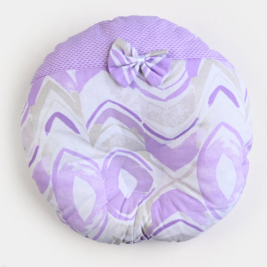 Baby Bow Round Head Pillow