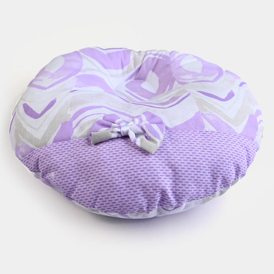 Baby Bow Round Head Pillow