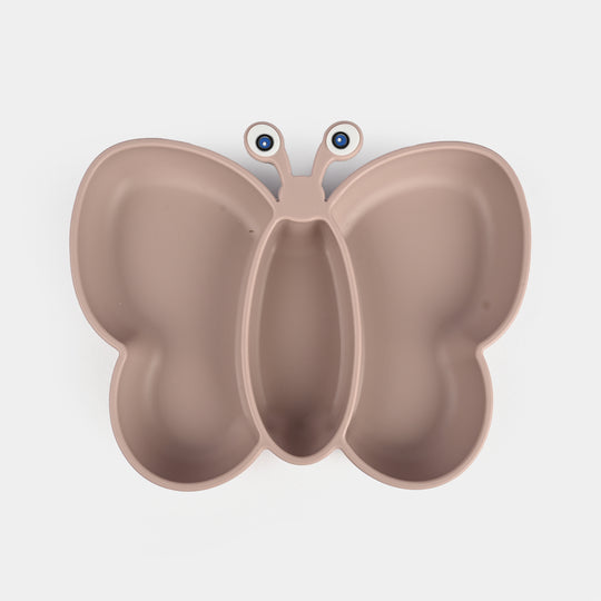 Baby Silicone Plate with Fork & Spoon Set