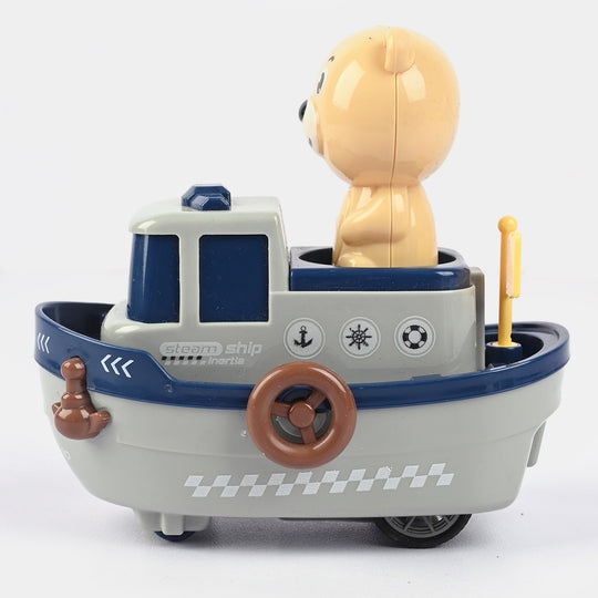 Press Bear Dinky Car Toy For Kids