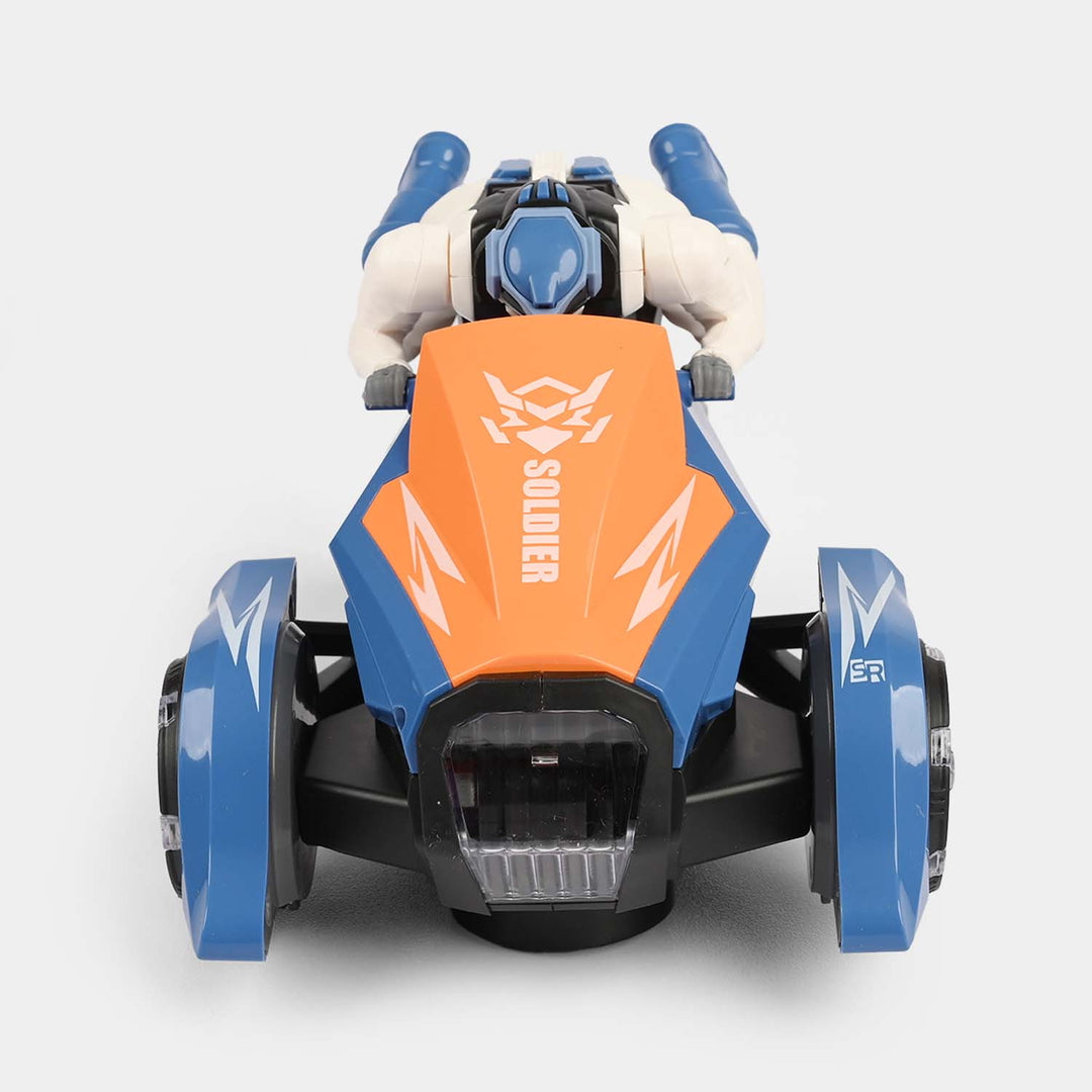 Electric Knight Motorcycle Stunt Vehicle with Light & Sound