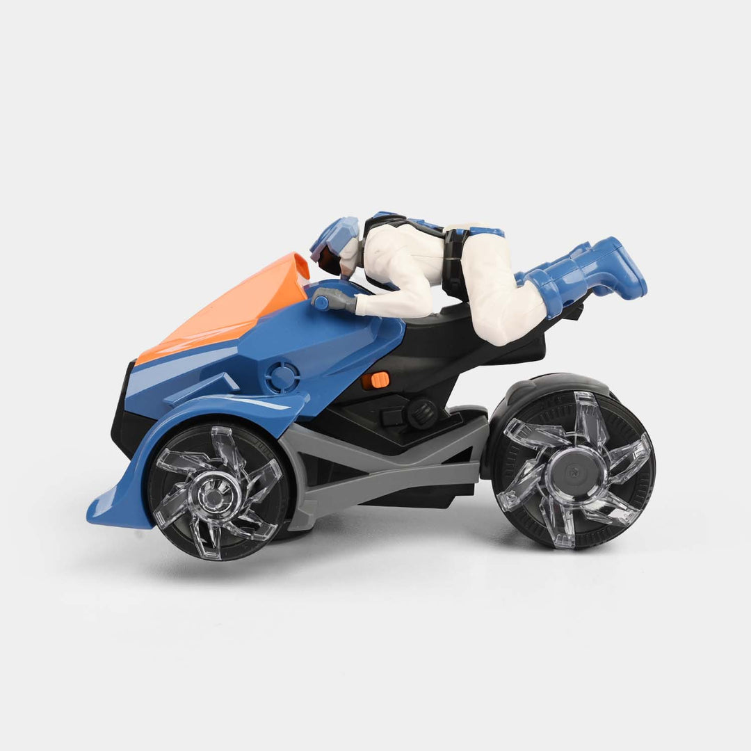 Electric Knight Motorcycle Stunt Vehicle with Light & Sound