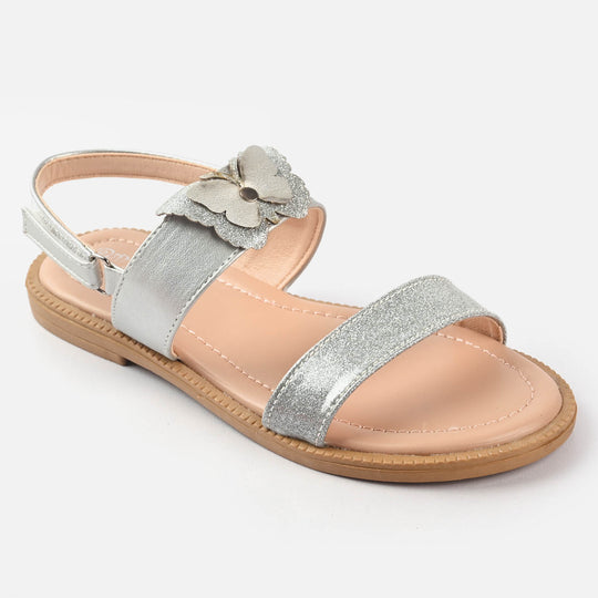 Girls Sandals 1284-SILVER