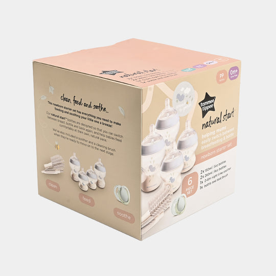 Tommee Tippee Natural Starter Kit | 6 Pieces