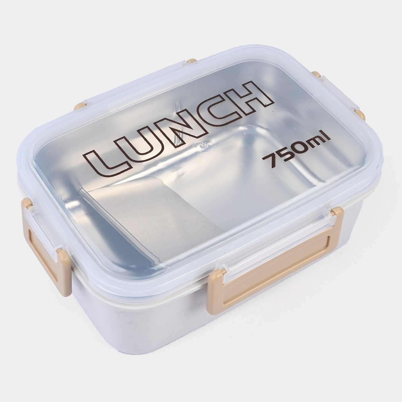 STAINLESS STEEL LUNCH BOX | Off white