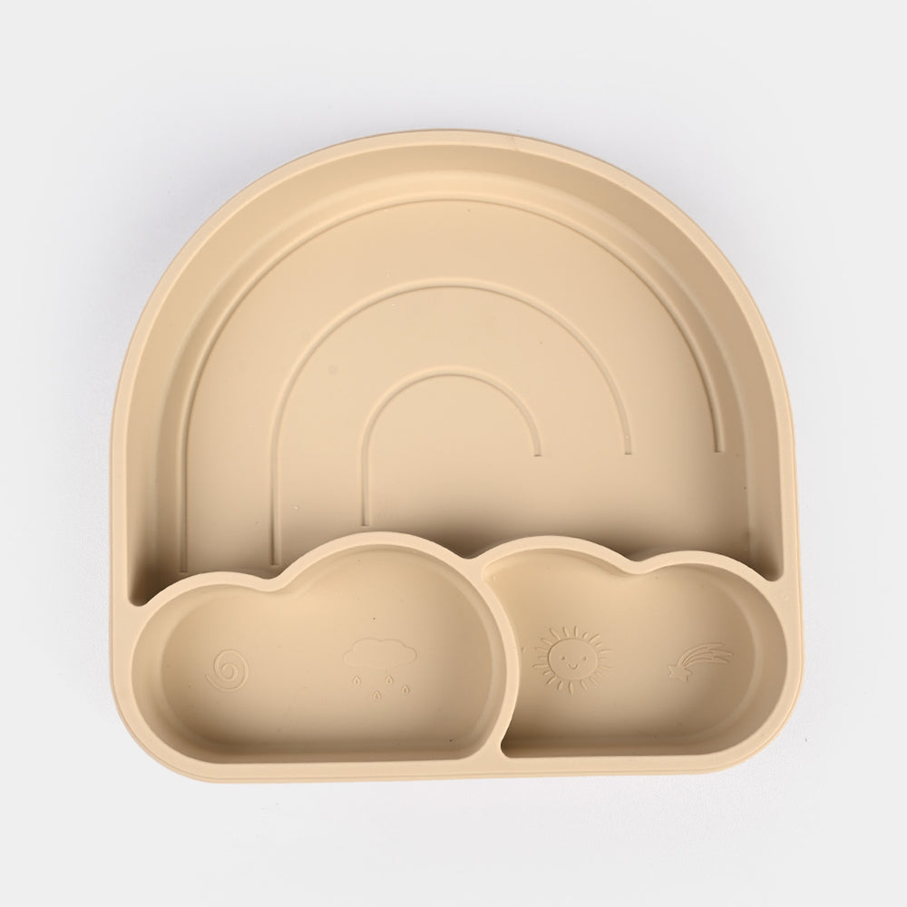 Baby Silicone Plate with Spoon & Fork