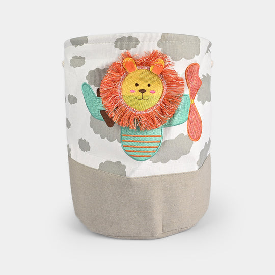 Playful Lion Storage Basket – Kids Room Organizer
