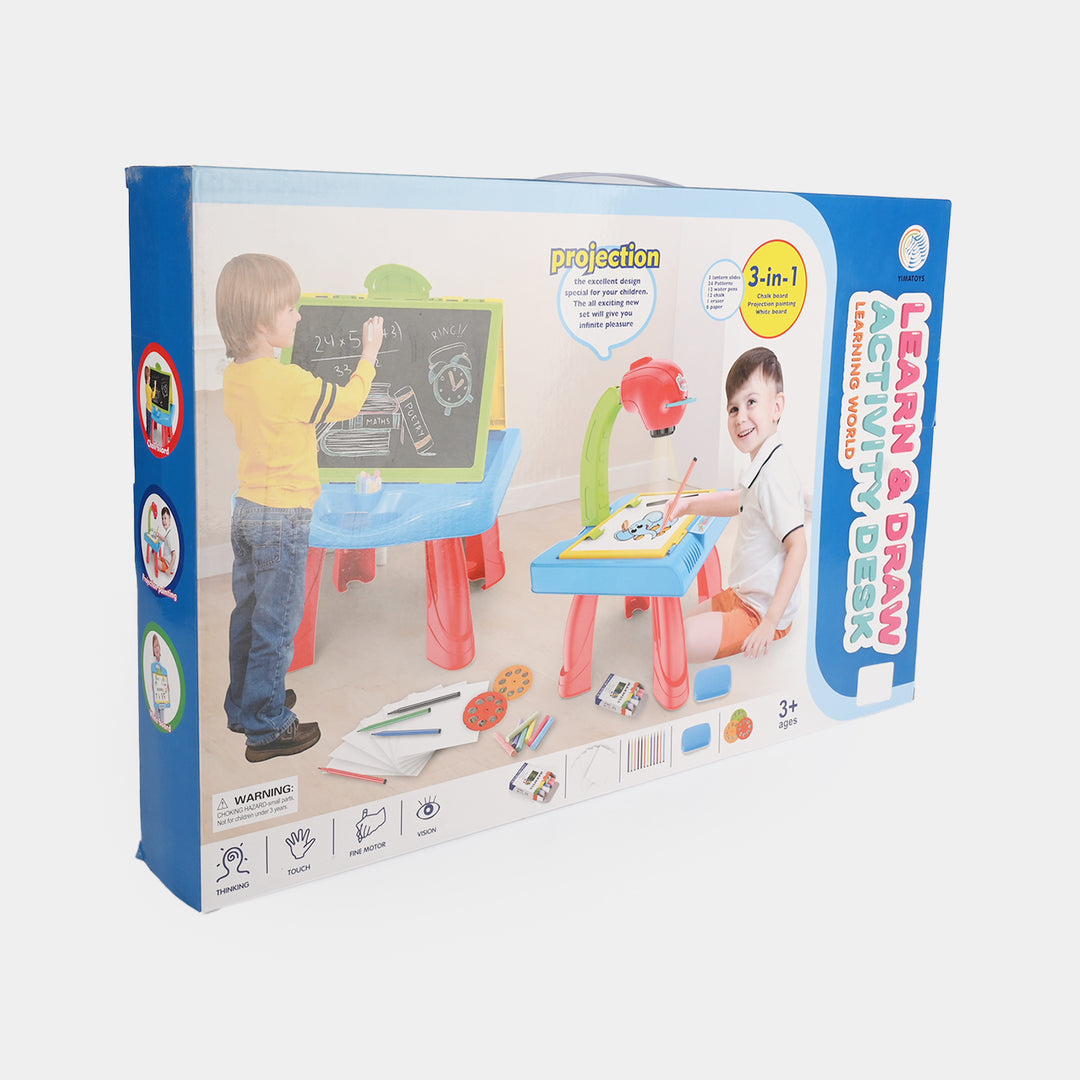 Multi Functional Projection Painting Table