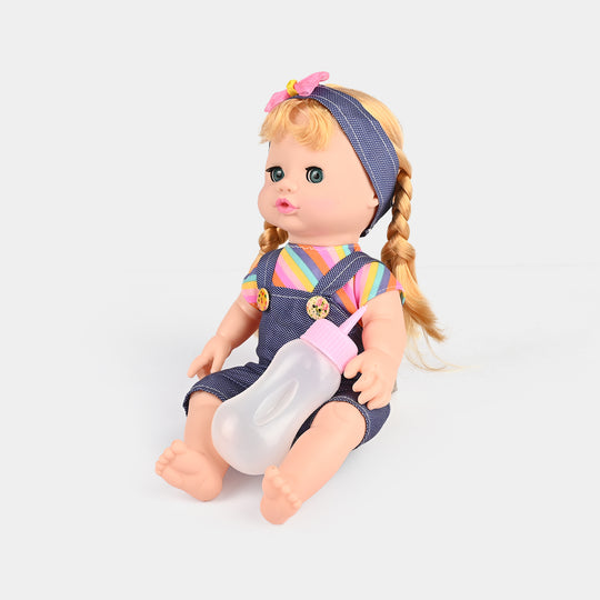Sweet Baby Doll with Feeder and Sound