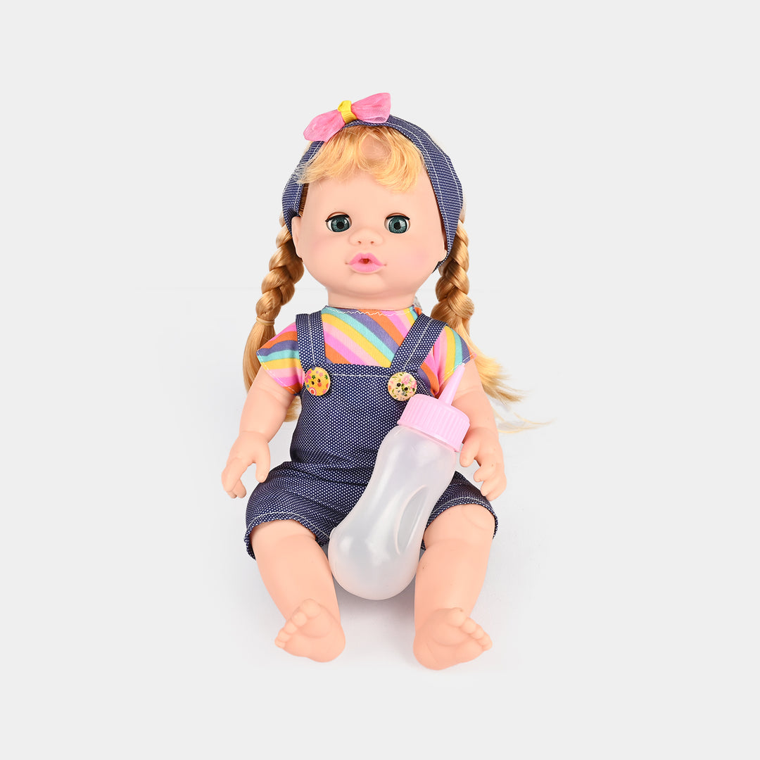 Sweet Baby Doll with Feeder and Sound