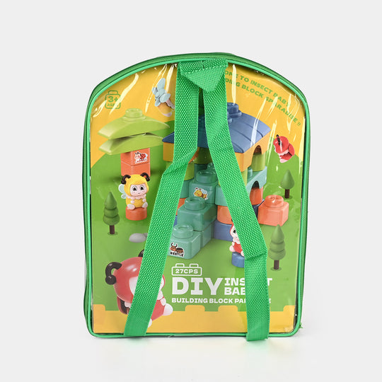 Kids Building Blocks Set - 27 Pieces