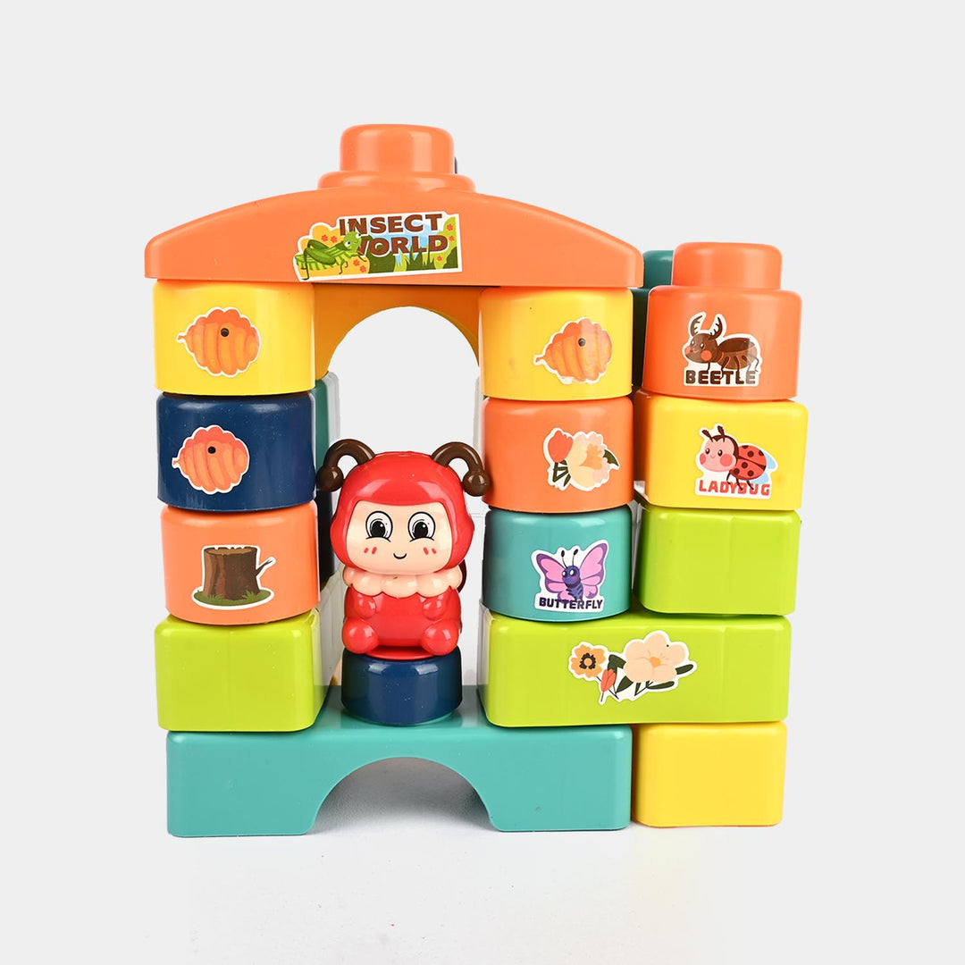 Kids Building Blocks Set - 27 Pieces