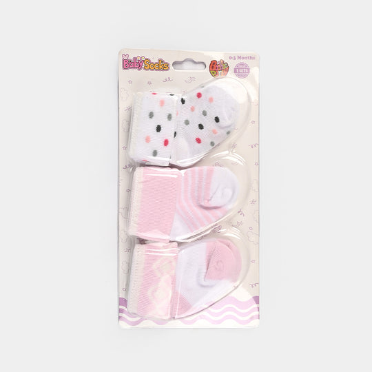 Infant Baby Socks Pack Of 3