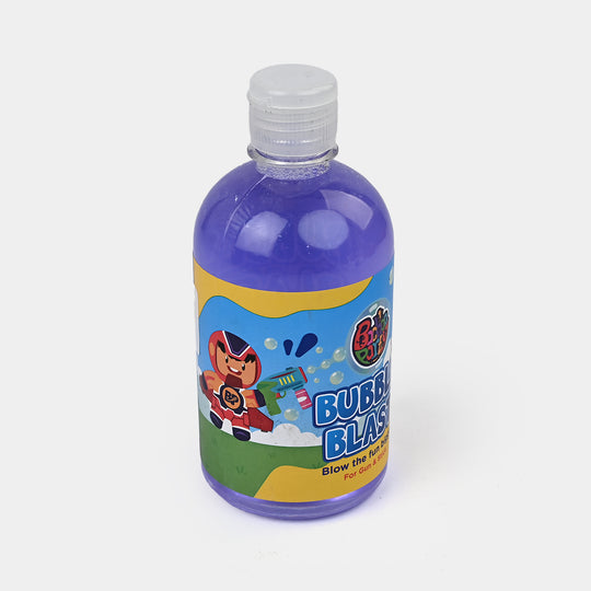 Bubble Liquid Bottle 500ml Purple