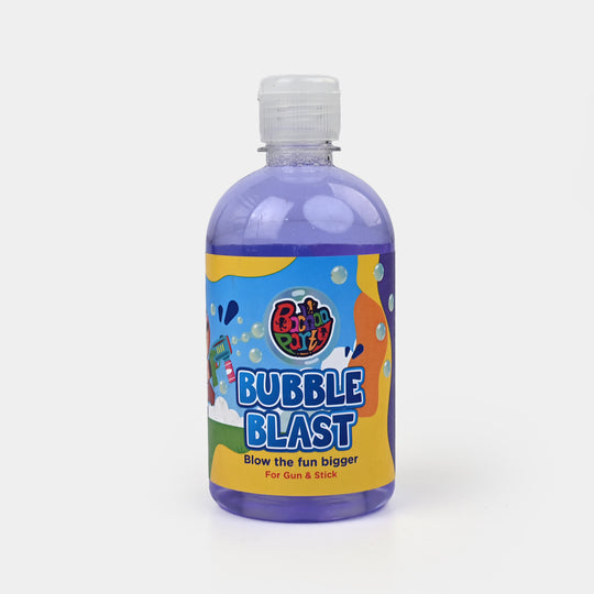 Bubble Liquid Bottle 500ml Purple