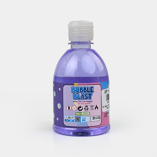 Bubble Liquid Bottle 350ml Purple
