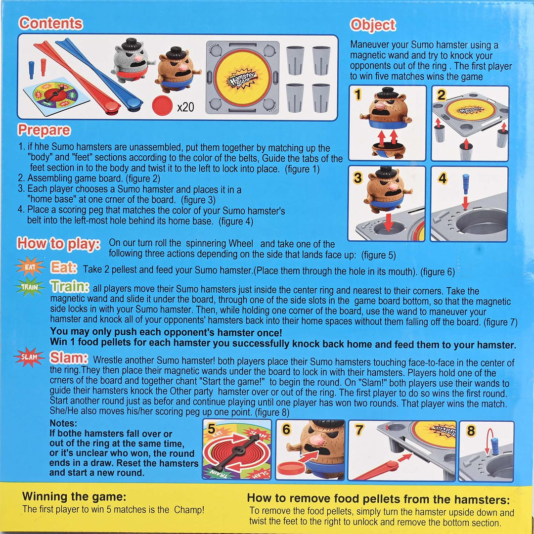 Hamster Slam Magnetic Table Game