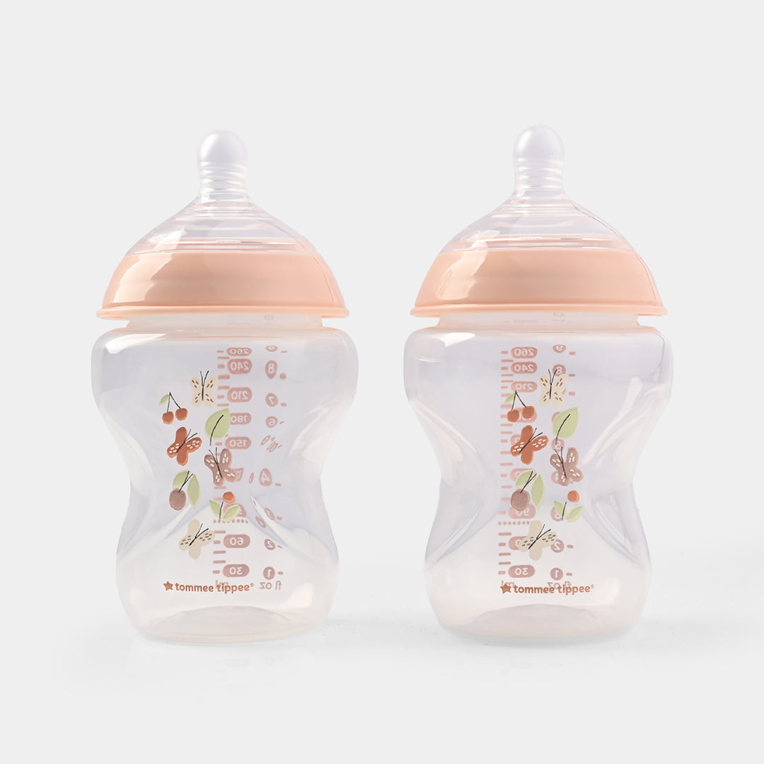 PP Tinted Bottle 260 with Medium TEAT Pack of 2 TT 423916
