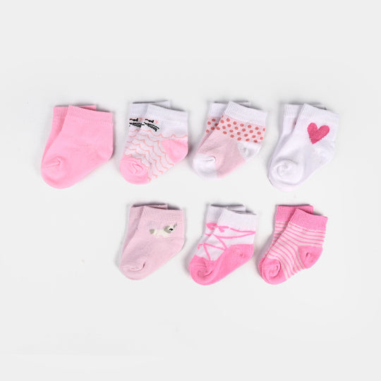 Infant Baby Socks Pack Of 7 Pcs Set