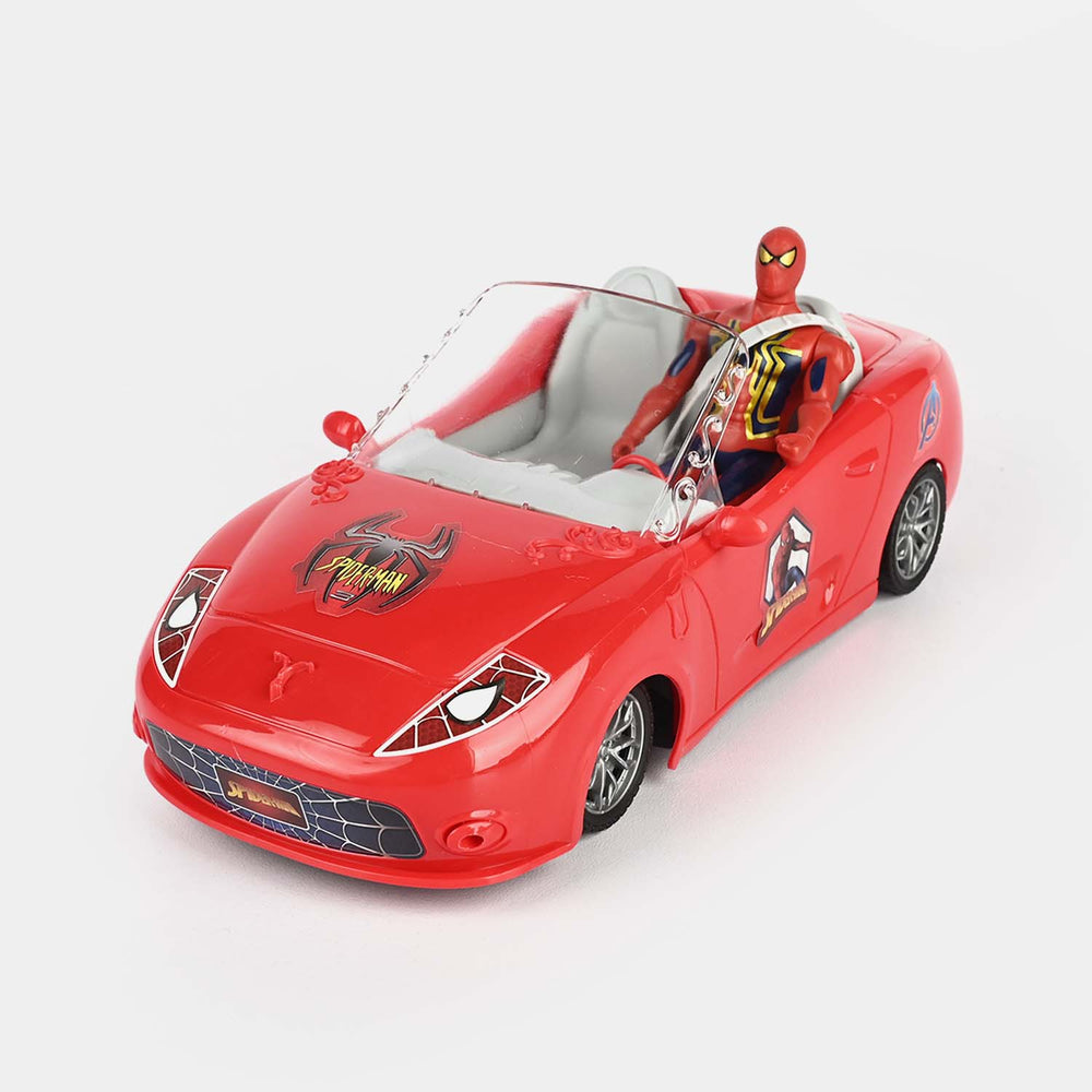 Remote Control Car With Usb + Light For Kids