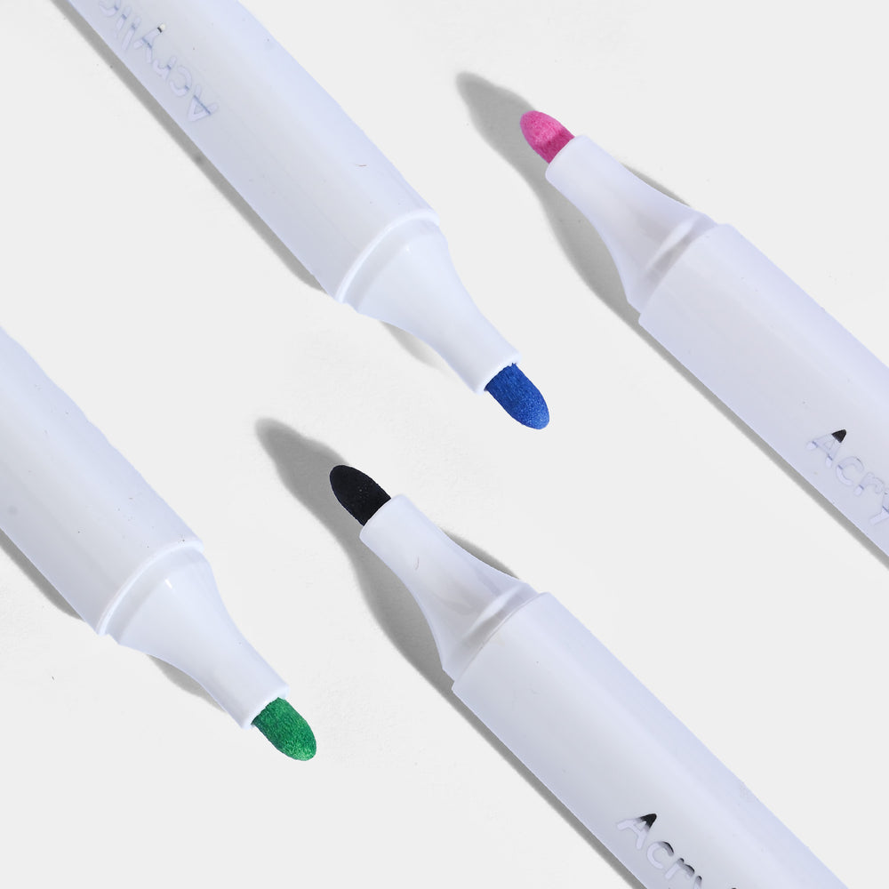 Acrylic Marker Pen Set – 28 Pieces