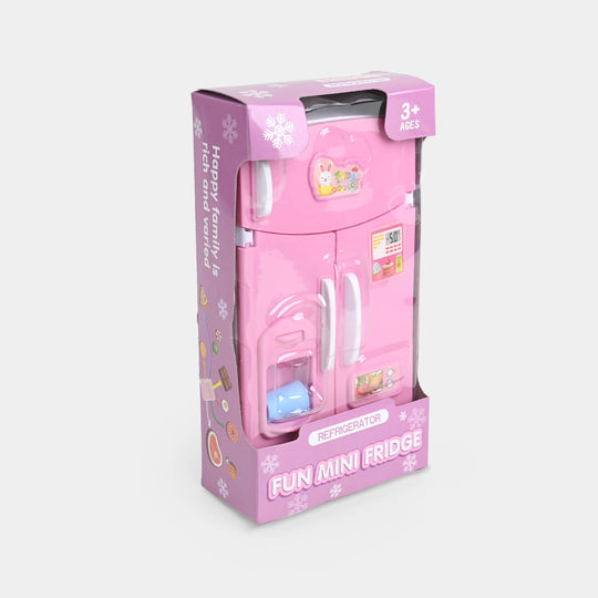Mini Refrigerator Play Set For Kids