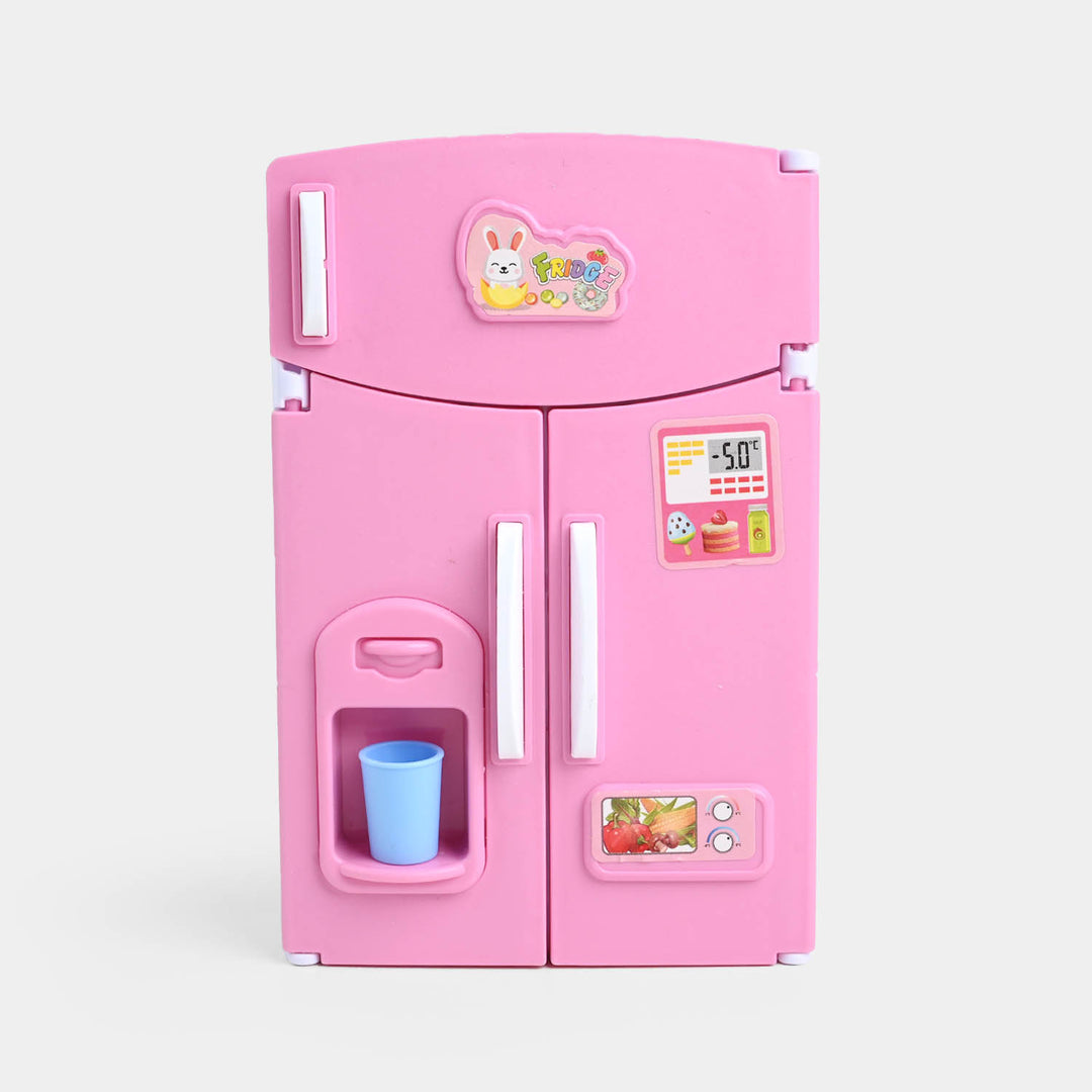 Mini Refrigerator Play Set For Kids