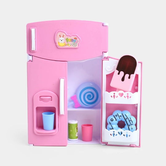 Mini Refrigerator Play Set For Kids