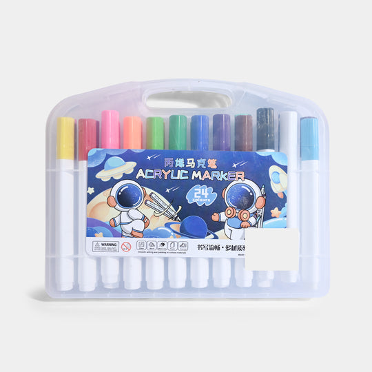 Acrylic Marker Pen Set – 26 Pieces
