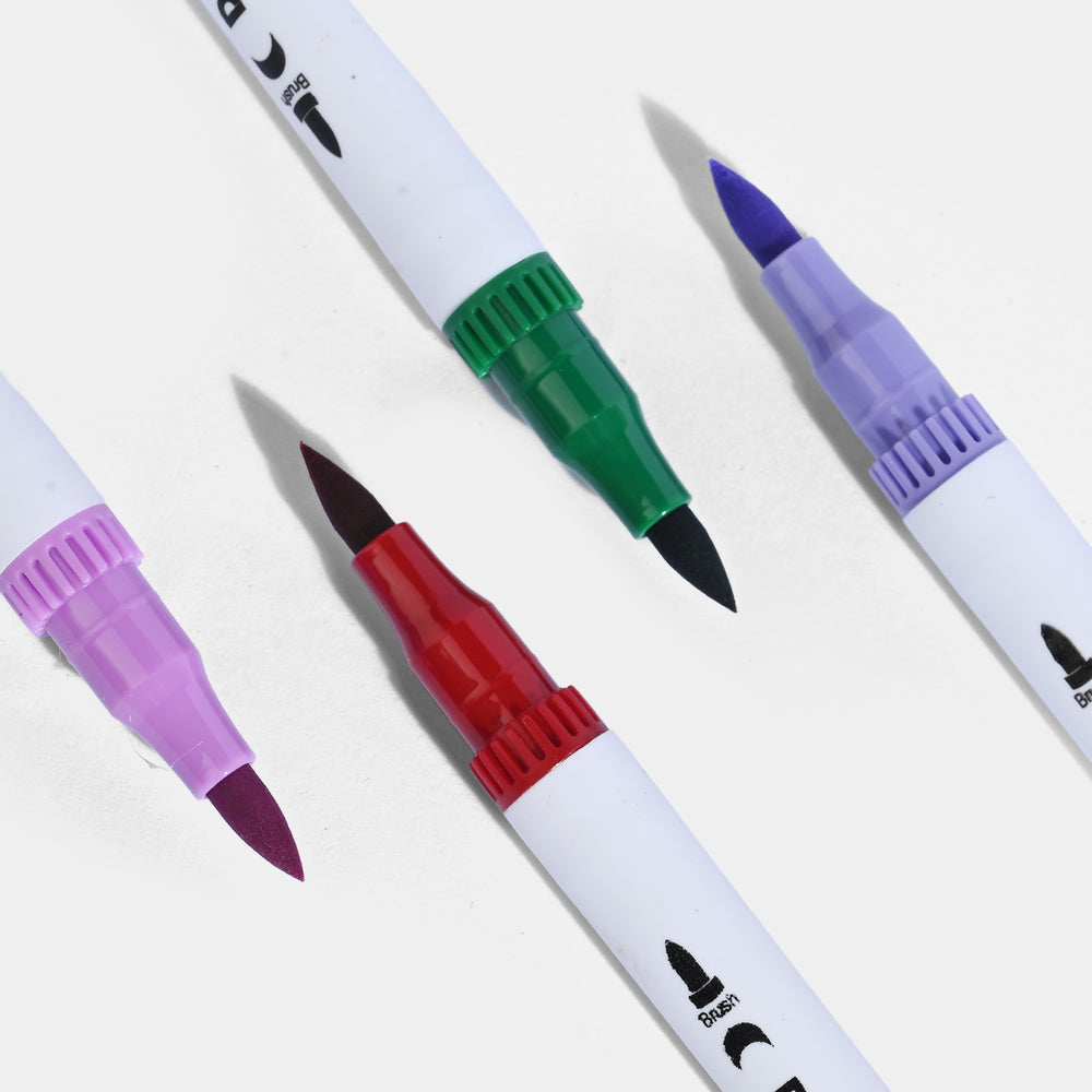 48 Colours Double-Head Coloured Pen Set