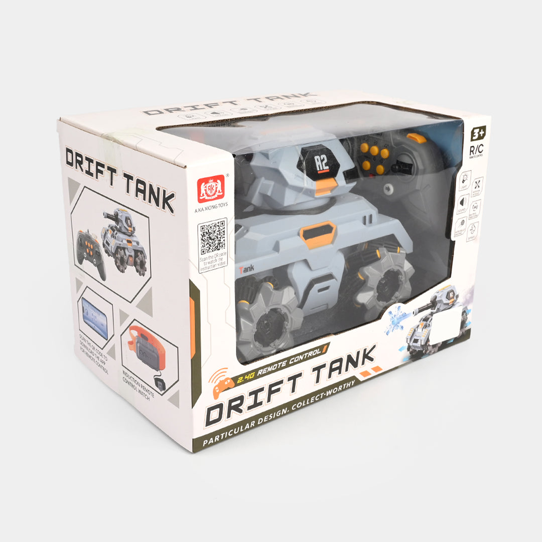 2.4G Remote Control Drift Tank for Kids
