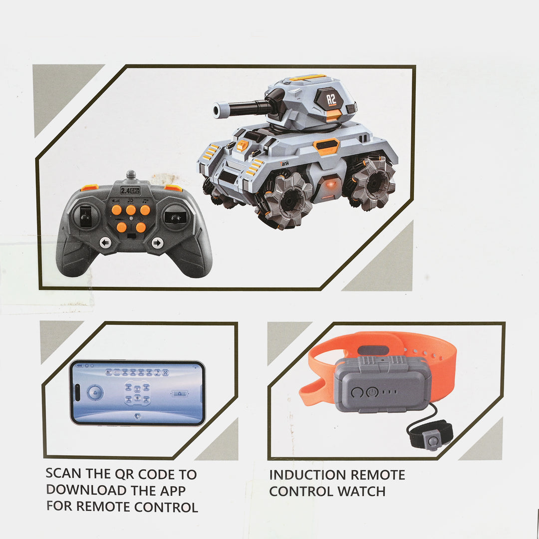 2.4G Remote Control Drift Tank for Kids