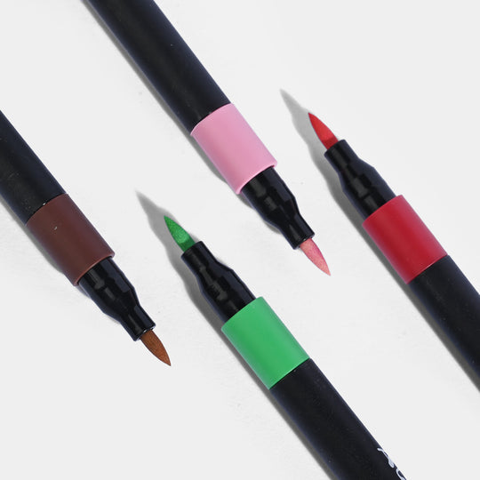 Acrylic Color Marker Pen Set | 12Pcs