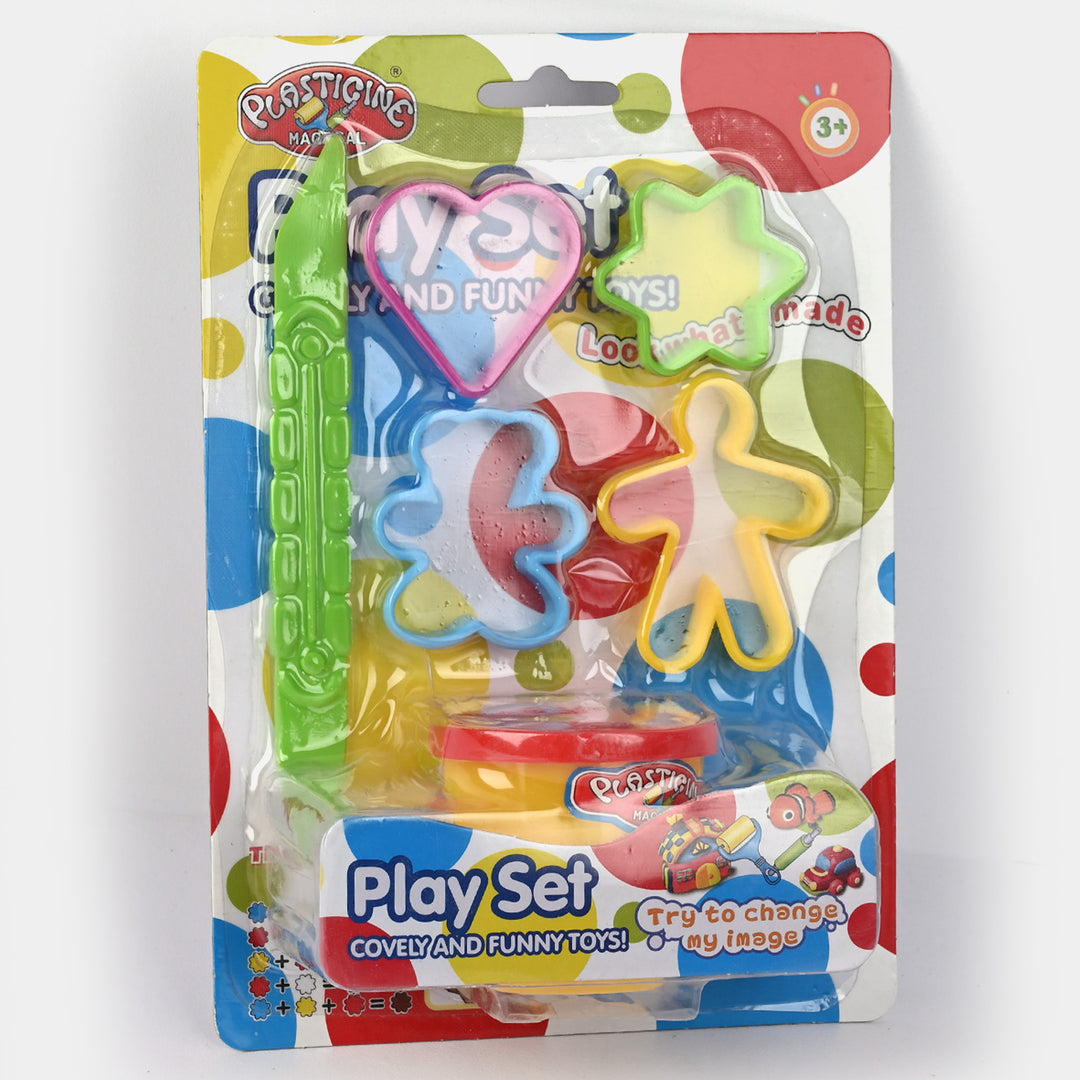 Color Play Dough Set For Kids