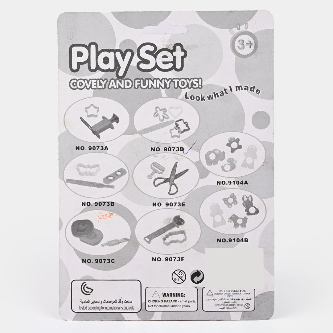 Color Play Dough Set For Kids