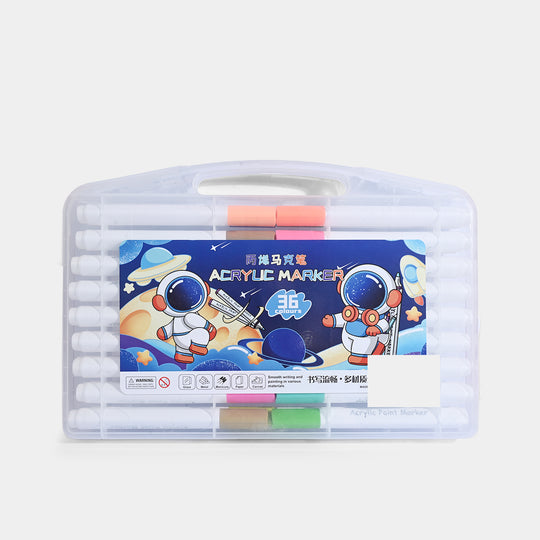 Acrylic Marker Pen Set – 27 Pieces
