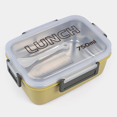 STAINLESS STEEL LUNCH BOX | Yellow