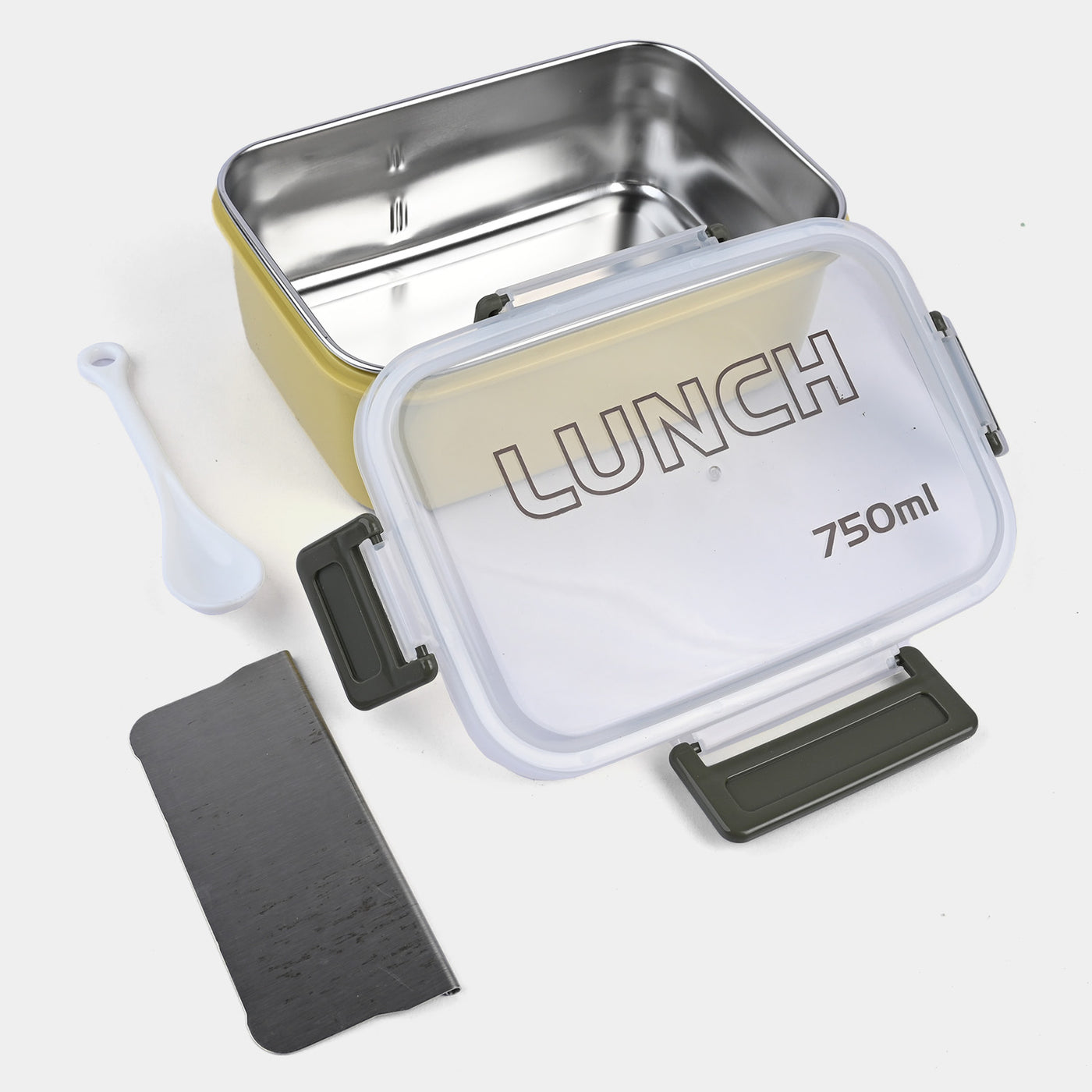 STAINLESS STEEL LUNCH BOX | Yellow