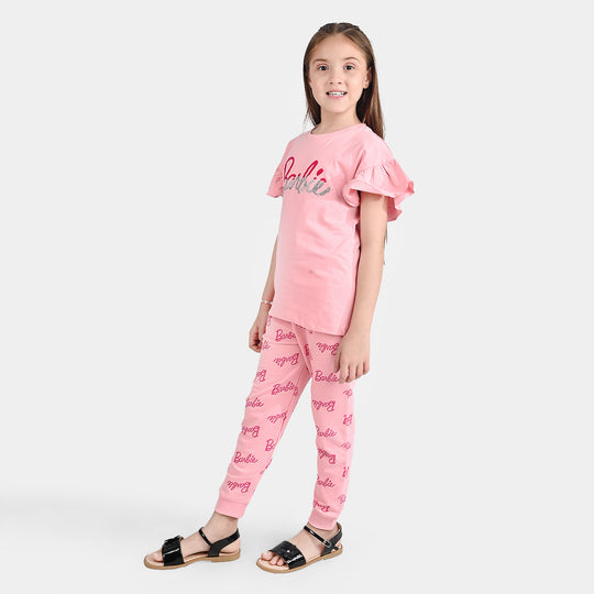 Girls Jersey/Terry 2 Piece Suit