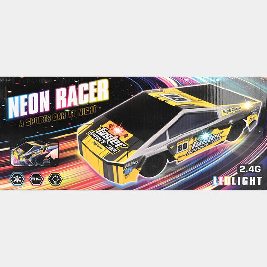 Neon Racer Remote Control Sports Car