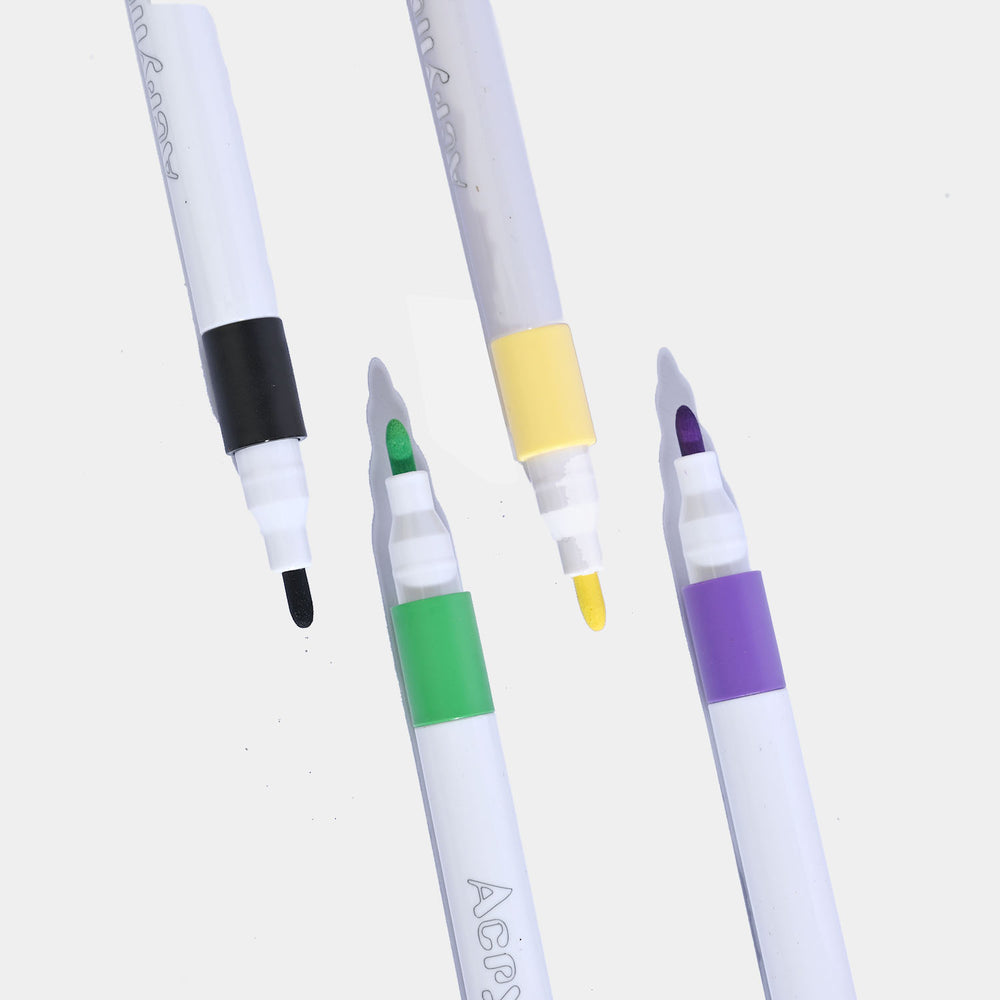 Premium Acrylic Marker Pen Set – 12-Pack