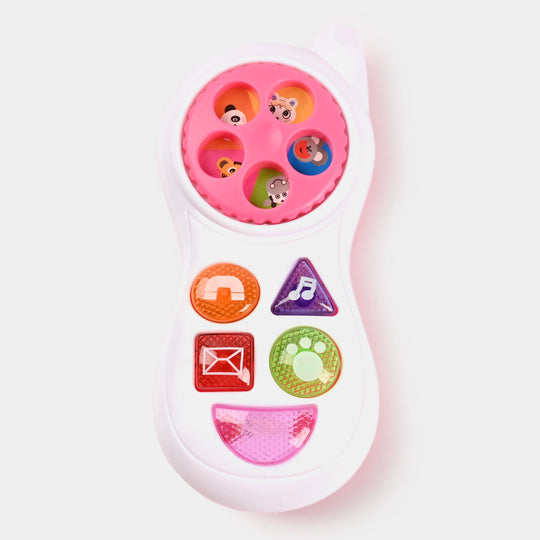 Mobile Phone Toy with Light & Sound