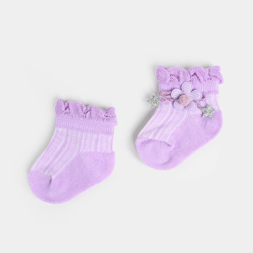 Socks + Headband | Purple
