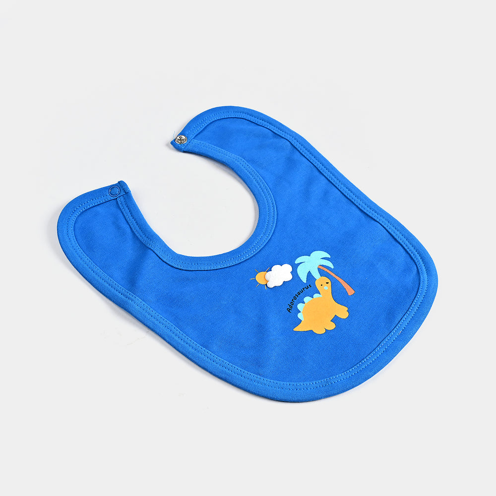 Infant Cotton Interlock Bib ADOROSAURUS-Multi